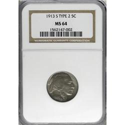1913-S 5C Type Two MS64 NGC