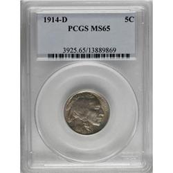 1914-D 5C MS65 PCGS