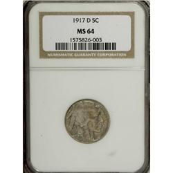 1917-D 5C MS64 NGC