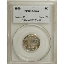 1920 5C MS66 PCGS