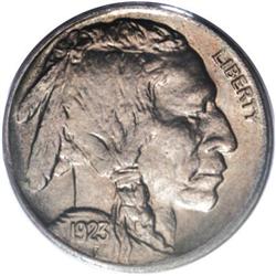 1923-S 5C MS65 PCGS.