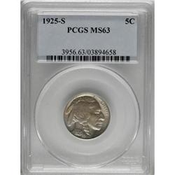 1925-S 5C MS63 PCGS