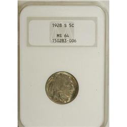 1928-S 5C MS64 NGC