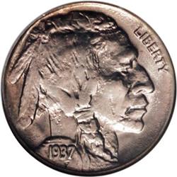 1937-D 5C Three-Legged MS63 NGC