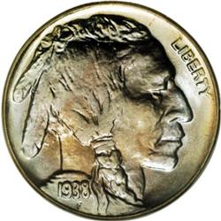 1938-D 5C MS68 NGC