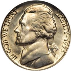 1953 5C MS65 Full Steps NGC