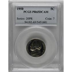 1950 5C PR65 Deep Cameo PCGS
