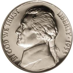 1953 5C PR68 Deep Cameo NGC