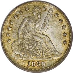 1839 H10C No Drapery MS66 PCGS
