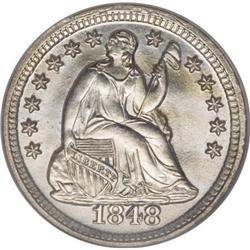 1848-O H10C MS66 NGC