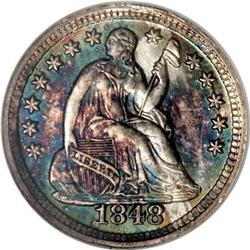 1848-O H10C MS67 NGC