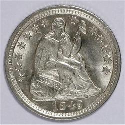 1849-O H10C--Obverse Scratched--Uncertified.