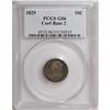 Image 3 : 1829 10C Curl Base 2 Good 6 PCGS