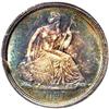 Image 1 : 1837 10C No Stars, Large Date MS65 PCGS