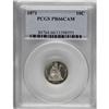 Image 3 : 1871 10C PR66 Cameo PCGS