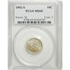 Image 3 : 1892-S 10C MS65 PCGS. Among first-year Barber coinage,