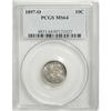 Image 3 : 1897-O 10C MS64 PCGS. One of the key-date Barber dimes