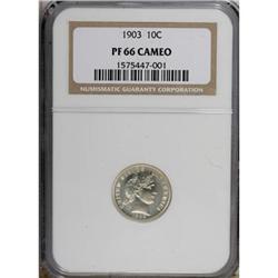1903 10C PR66 Cameo NGC
