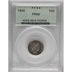 1905 10C PR66 PCGS