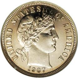 1907 10C PR66 Cameo NGC