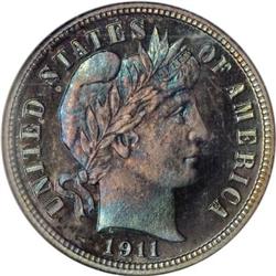 1911 10C PR67 NGC