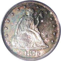 1876 20C PR65 PCGS