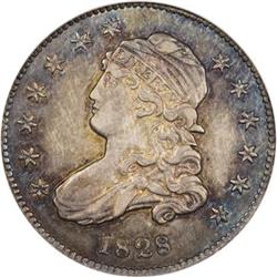 1828 25C AU58 NGC