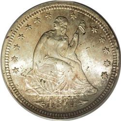 1874-S 25C Arrows MS65 PCGS