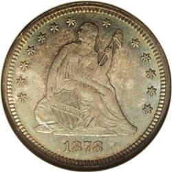 1878 25C MS65 NGC.