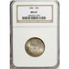 Image 3 : 1881 25C MS67 NGC