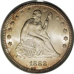 1888 25C MS67 PCGS