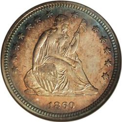 1860 25C PR66 NGC