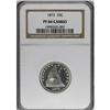 Image 3 : 1872 25C PR66 Cameo NGC