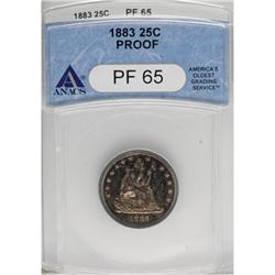1883 25C PR65 ANACS