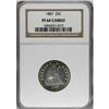 Image 1 : 1887 25C PR64 Cameo NGC