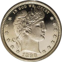 1898 25C PR67 Deep Cameo PCGS