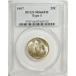 1917 25C Type One MS66 Full Head PCGS
