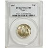 Image 1 : 1917 25C Type One MS66 Full Head PCGS