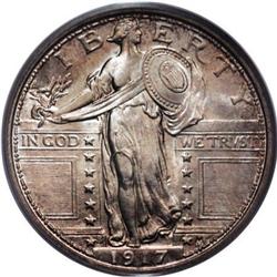 1917-S 25C Type One MS65 Full Head PCGS