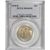 Image 1 : 1918-D 25C MS64 Full Head PCGS. A scarce and underrate