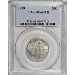 1919 25C MS65 Full Head PCGS