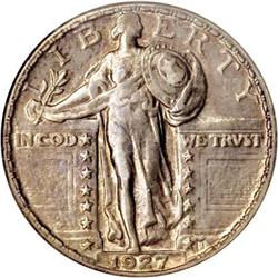 1927-S 25C AU55 NGC