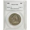 Image 3 : 1801 50C VF20 PCGS