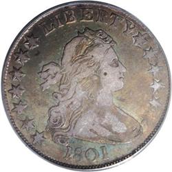 1801 50C VF20 PCGS