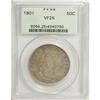 Image 3 : 1801 50C VF25 PCGS
