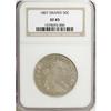 Image 1 : 1807 50C Draped Bust XF45 NGC