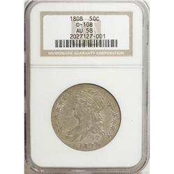 1808 50C AU58 NGC