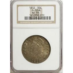 1812 50C AU58 NGC