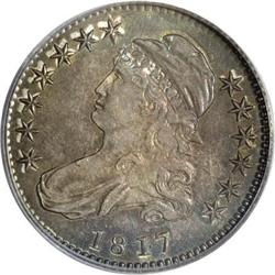 1817 50C 181.7 MS62 PCGS