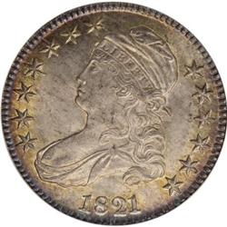 1821 50C MS65 NGC
